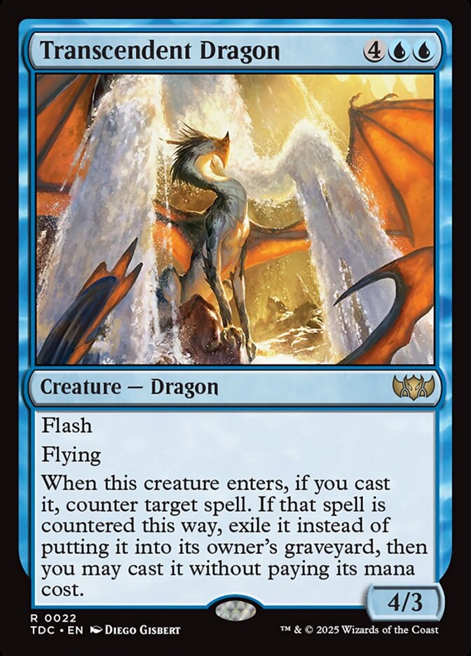 Transcendent Dragon (Tarkir: Dragonstorm Commander)