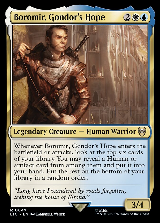 Boromir, Gondor's Hope (Tales of Middle-earth Commander)