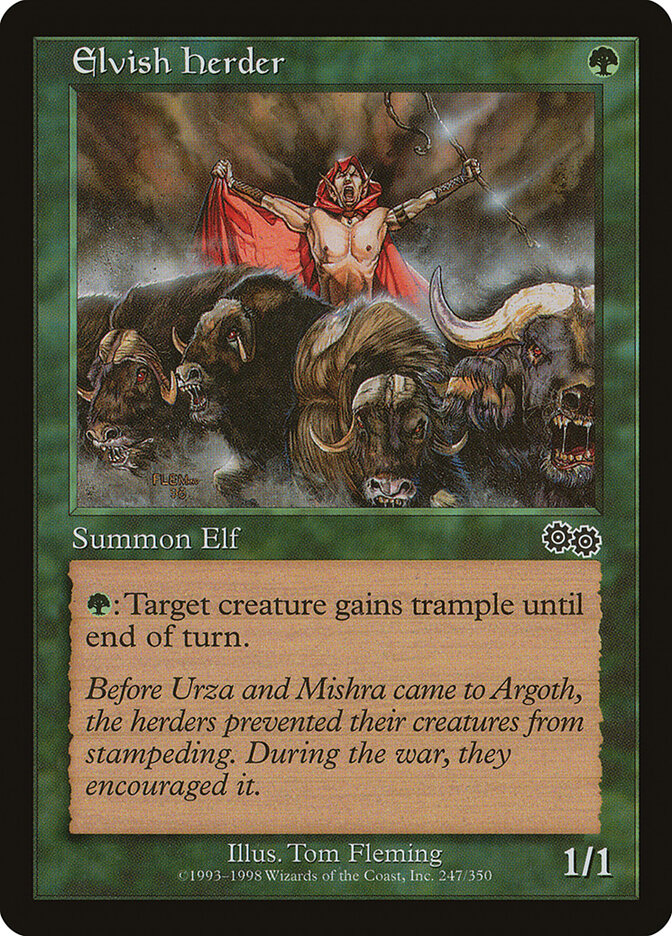 Elvish Herder (Urza's Saga)