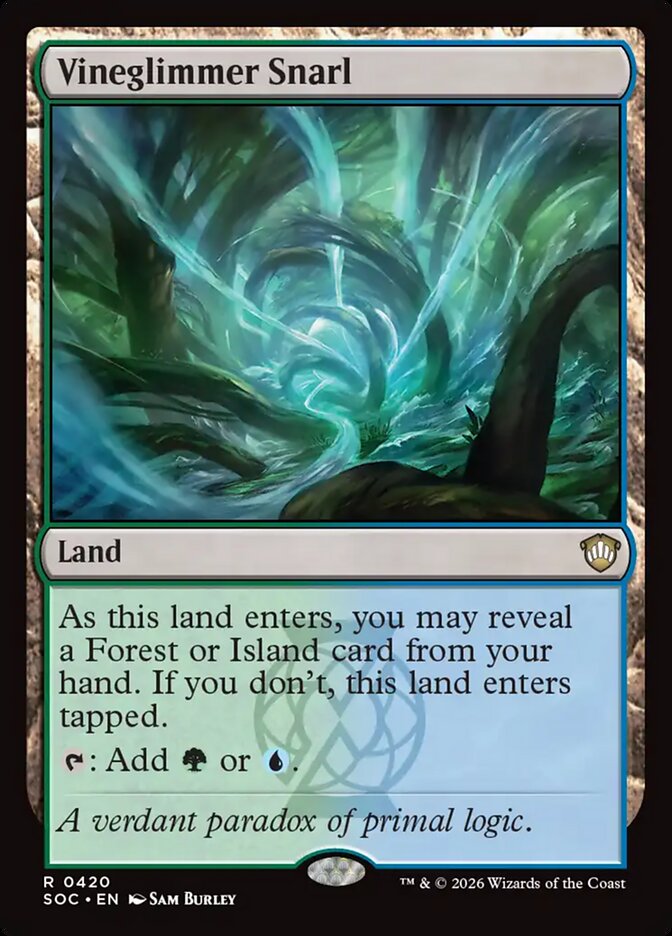 Vineglimmer Snarl (Secrets of Strixhaven Commander)