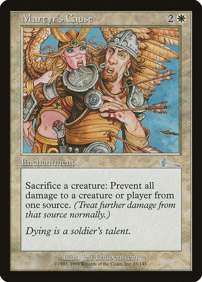 Martyr's Cause (Urza's Legacy)