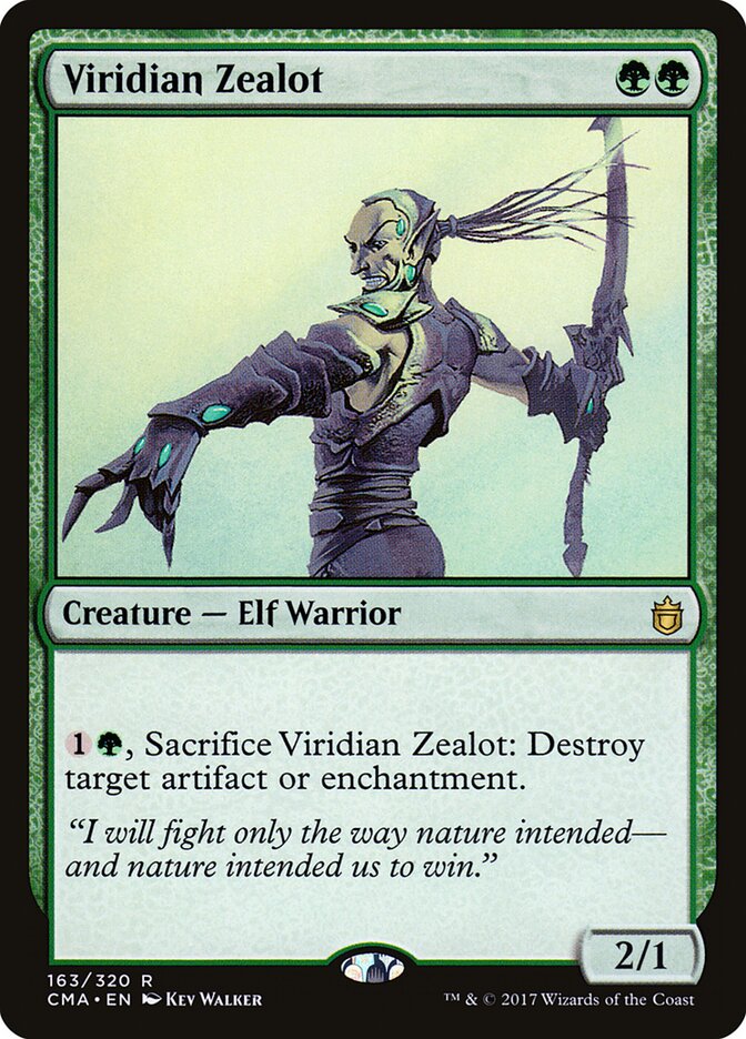 Viridian Zealot (Commander Anthology)