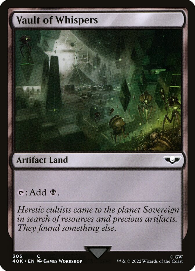 Vault of Whispers (Warhammer 40,000 Commander)
