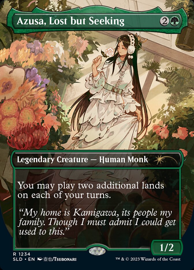 Azusa, Lost but Seeking (Secret Lair Drop)
