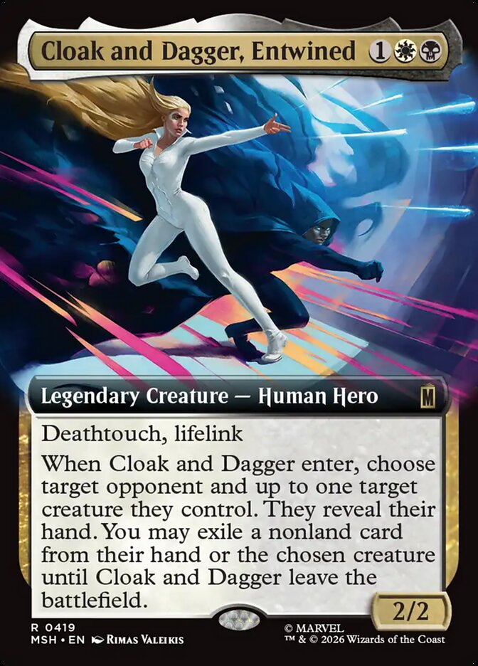 Cloak and Dagger, Entwined (Marvel Super Heroes)