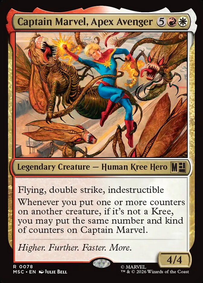 Captain Marvel, Apex Avenger (Marvel Super Heroes Commander)