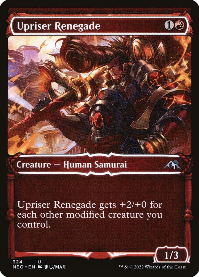 Upriser Renegade (Kamigawa: Neon Dynasty)