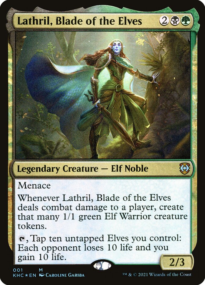 Lathril, Blade of the Elves (Kaldheim Commander)