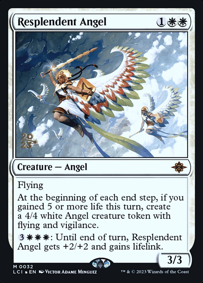 Resplendent Angel (The Lost Caverns of Ixalan Promos)