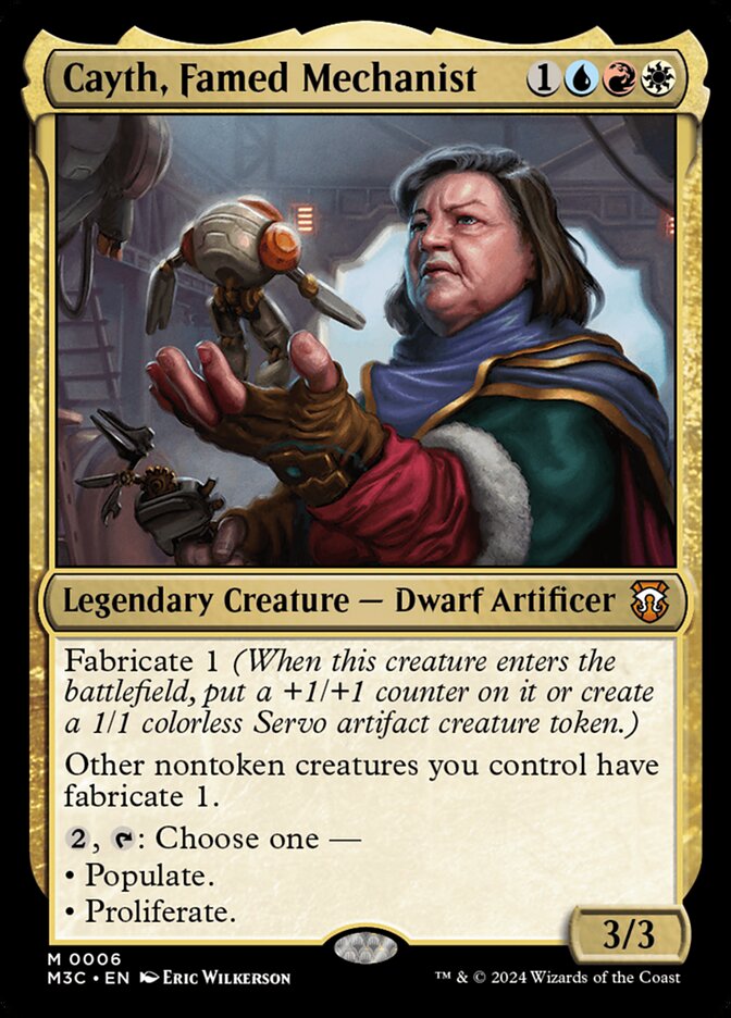 Cayth, Famed Mechanist (Modern Horizons 3 Commander)