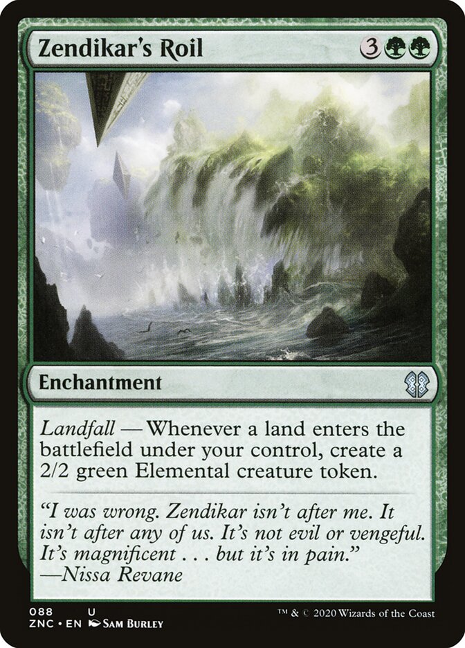 Zendikar's Roil (Zendikar Rising Commander)