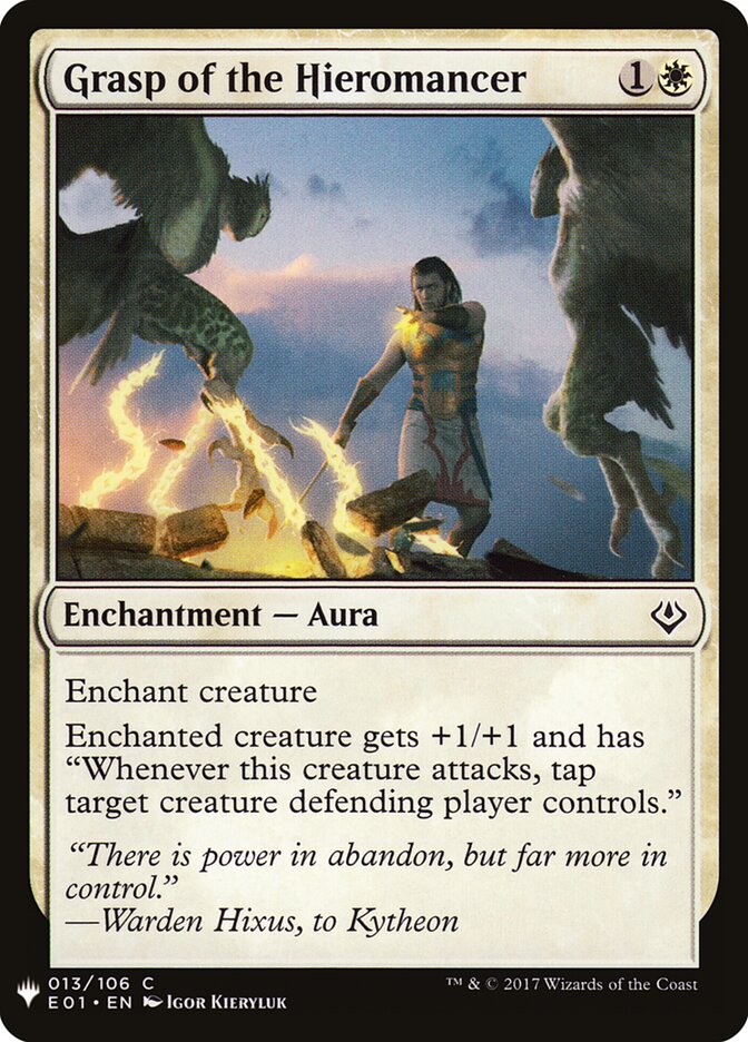 Grasp of the Hieromancer (The List)