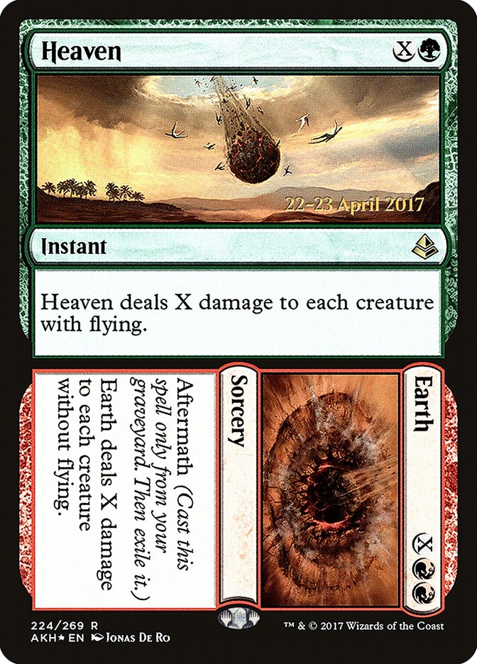 Heaven // Earth (Amonkhet Promos)