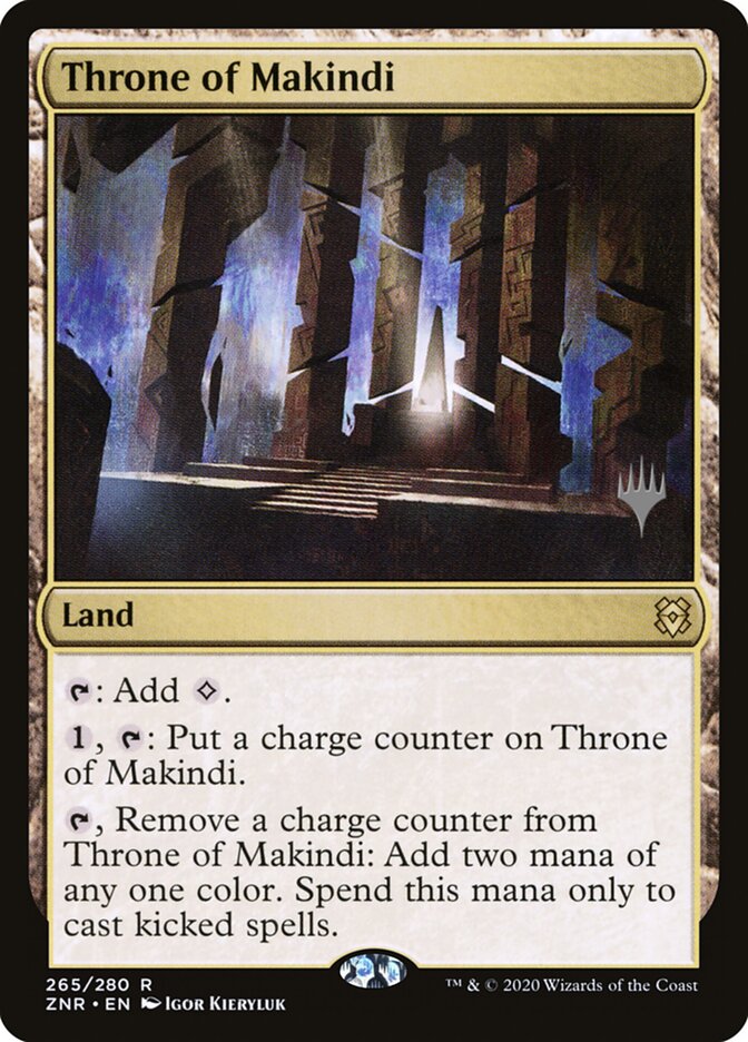 Throne of Makindi (Zendikar Rising Promos)