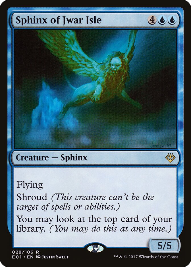 Sphinx of Jwar Isle (Archenemy: Nicol Bolas)