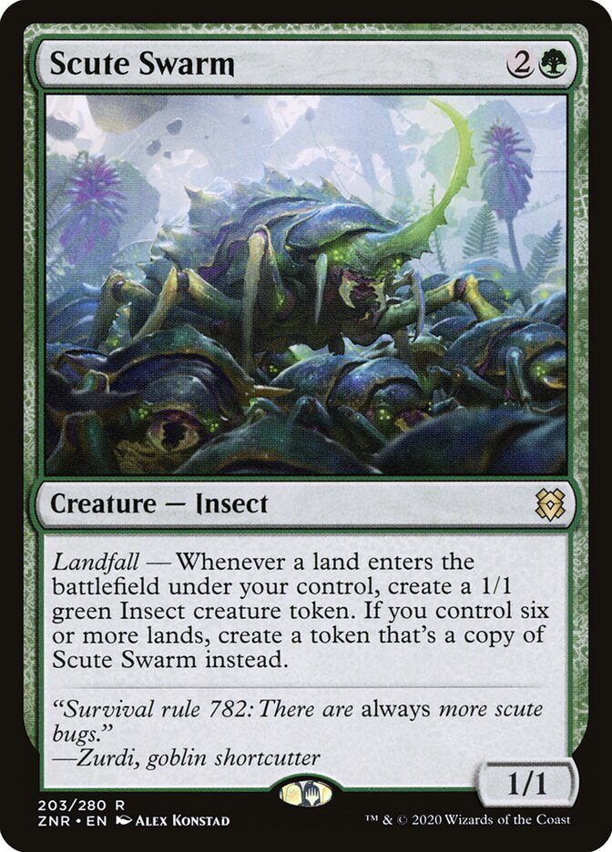 Scute Swarm (Zendikar Rising)