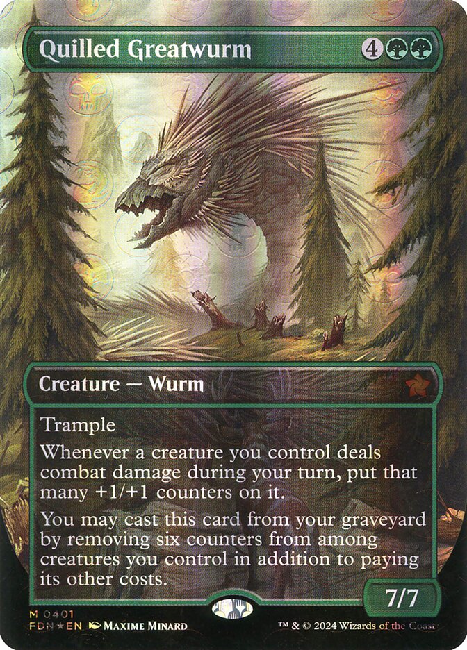 Quilled Greatwurm (Foundations)