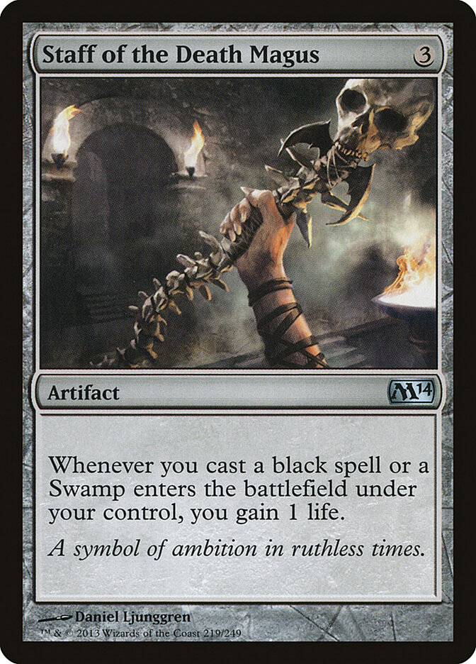 Staff of the Death Magus (Magic 2014)