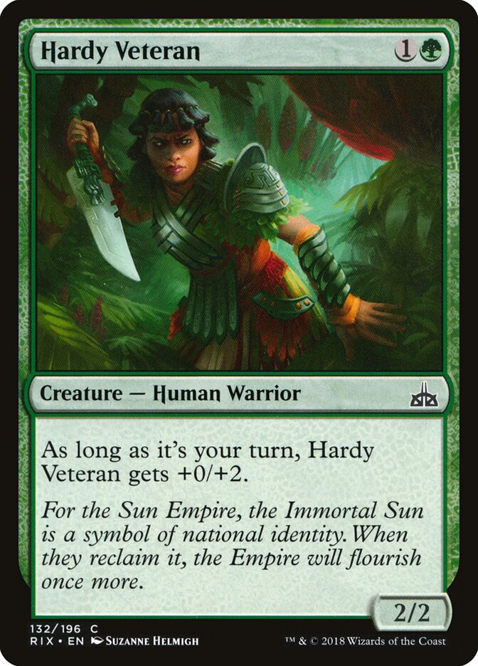 Hardy Veteran (Rivals of Ixalan)