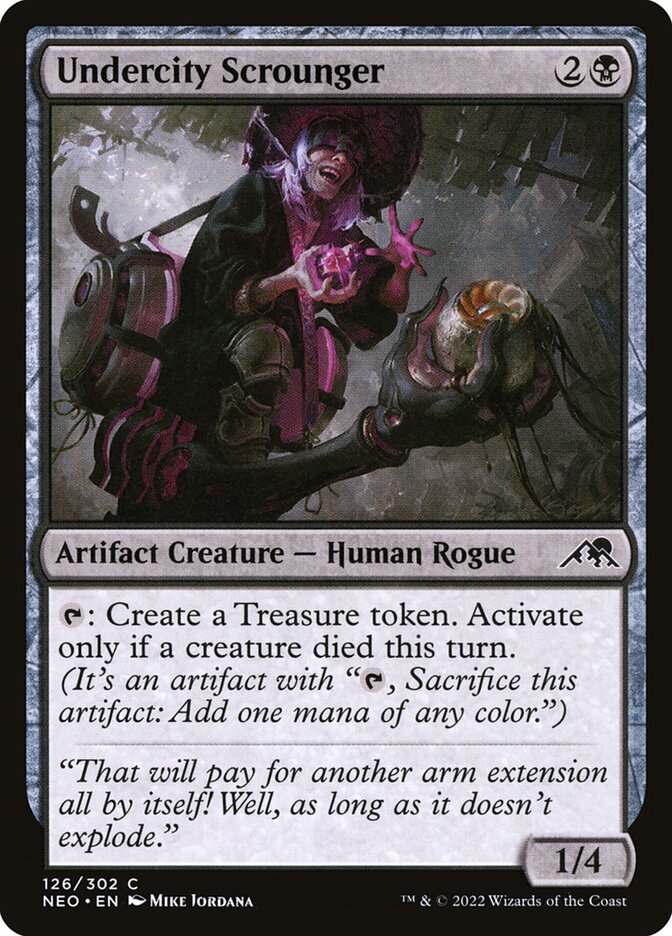 Undercity Scrounger (Kamigawa: Neon Dynasty)