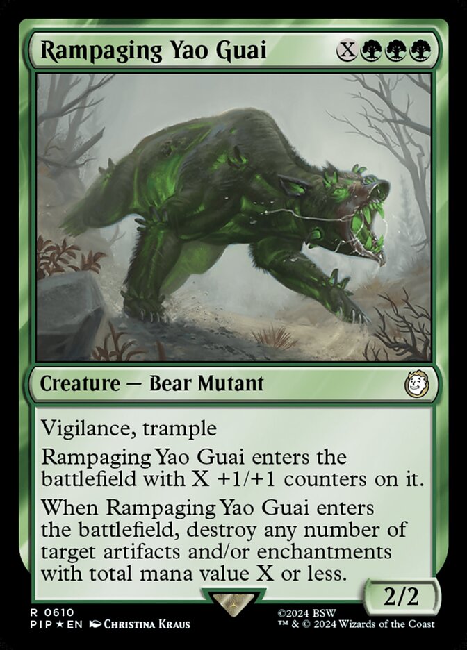 Rampaging Yao Guai (Fallout)