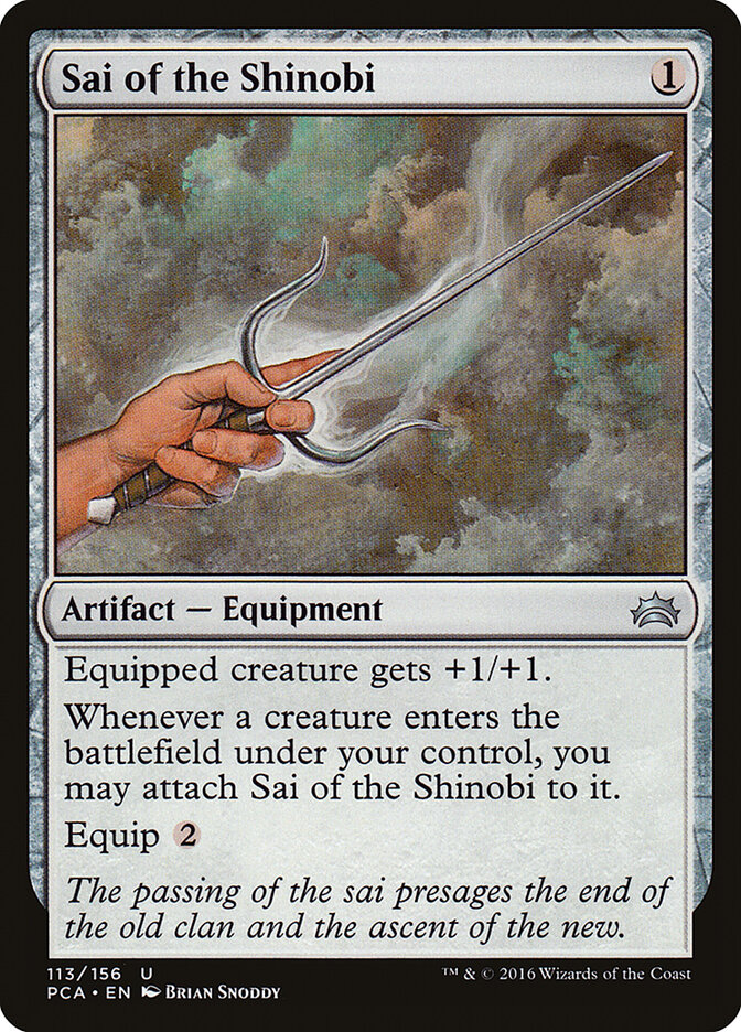 Sai of the Shinobi (Planechase Anthology)