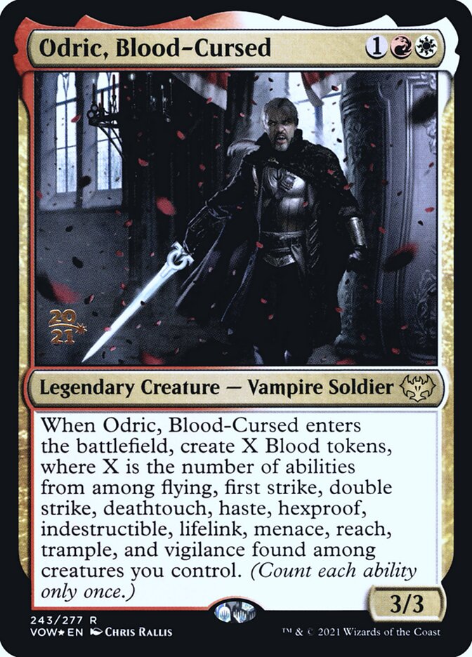 Odric, Blood-Cursed (Innistrad: Crimson Vow Promos)