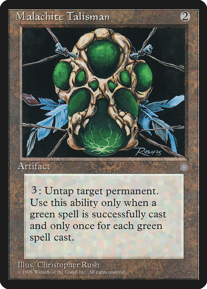 Malachite Talisman (Ice Age)