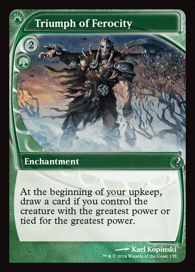 Triumph of Ferocity (Mystery Booster 2)