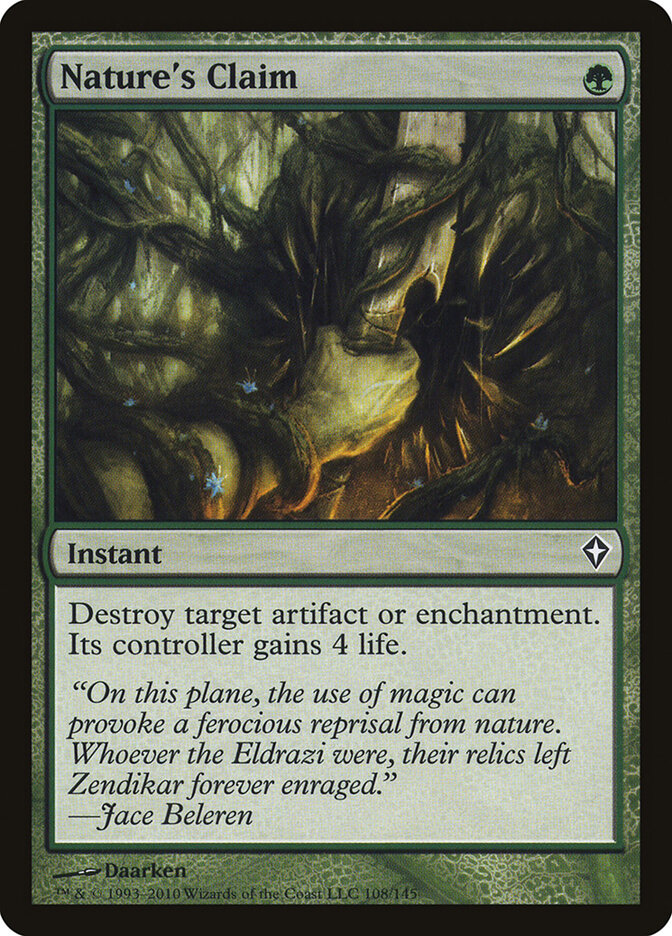 Nature's Claim (Worldwake)