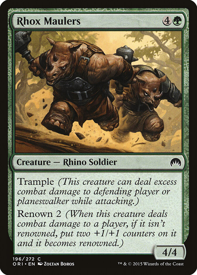 Rhox Maulers (Magic Origins)