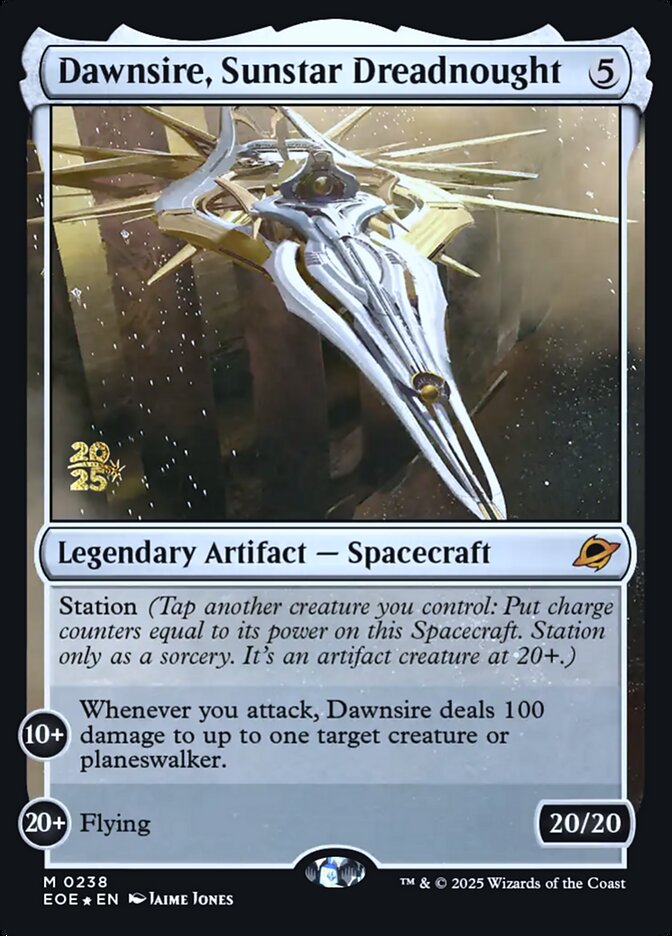 Dawnsire, Sunstar Dreadnought (Edge of Eternities Promos)
