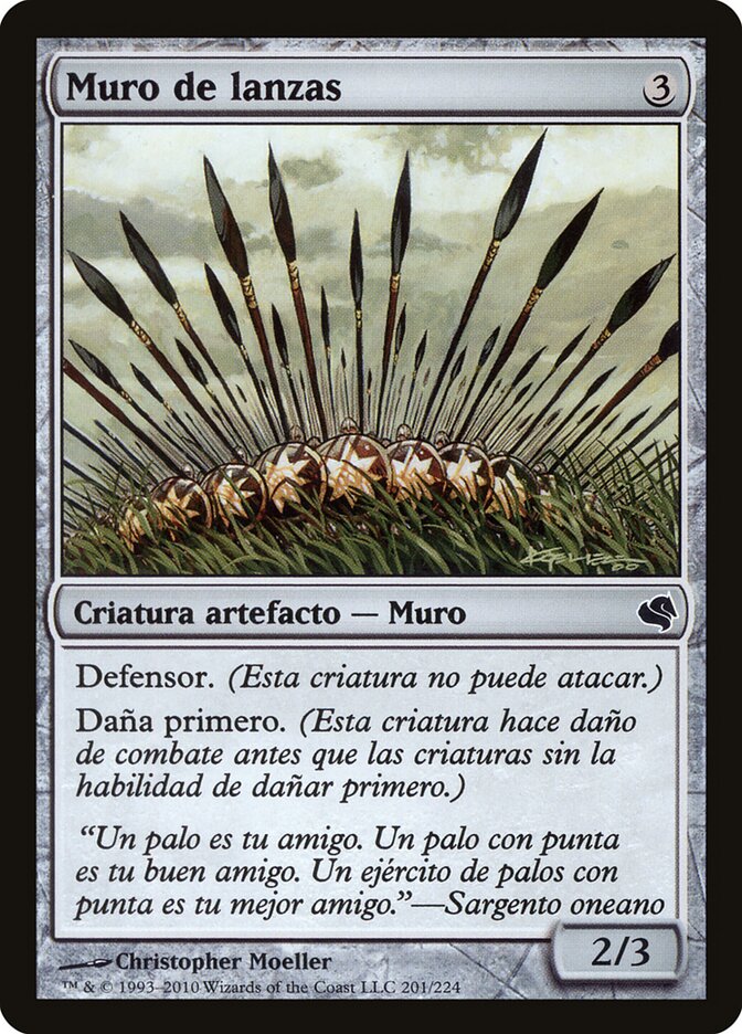 Wall of Spears (Salvat 2011)