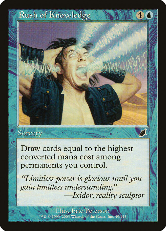 Rush of Knowledge (Scourge)
