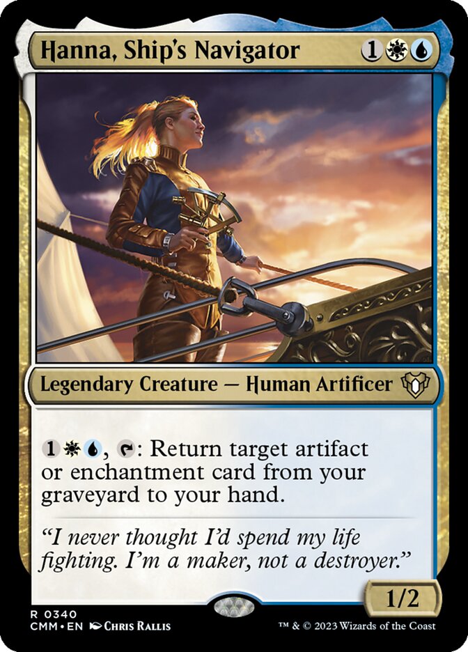 Hanna, Ship's Navigator (Commander Masters)