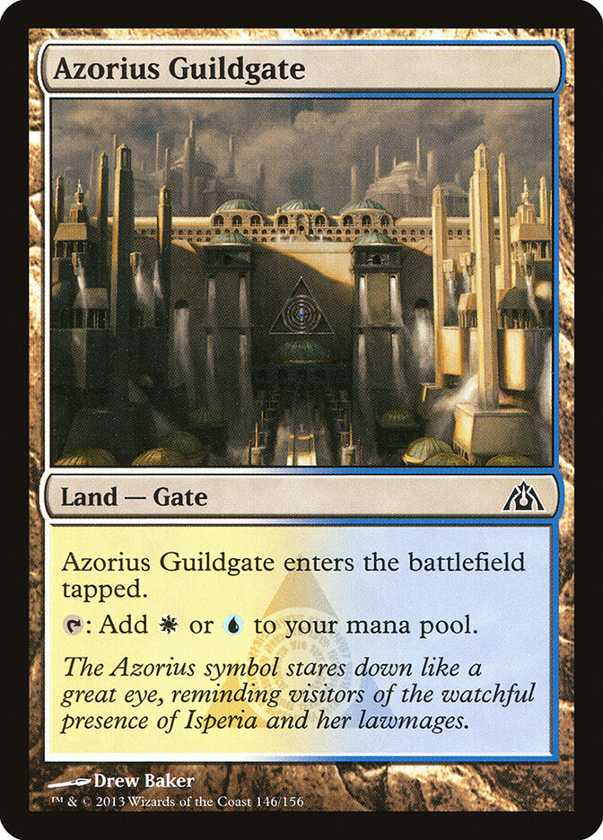 Azorius Guildgate (Dragon's Maze)