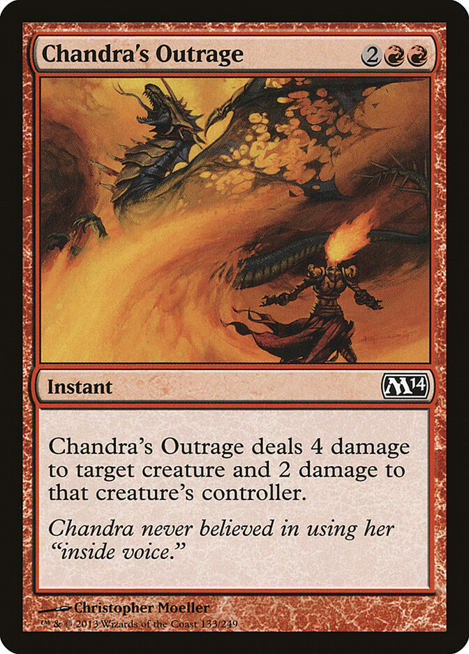 Chandra's Outrage (Magic 2014)