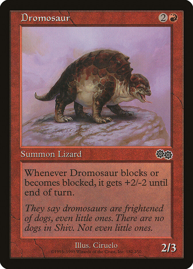 Dromosaur (Urza's Saga)