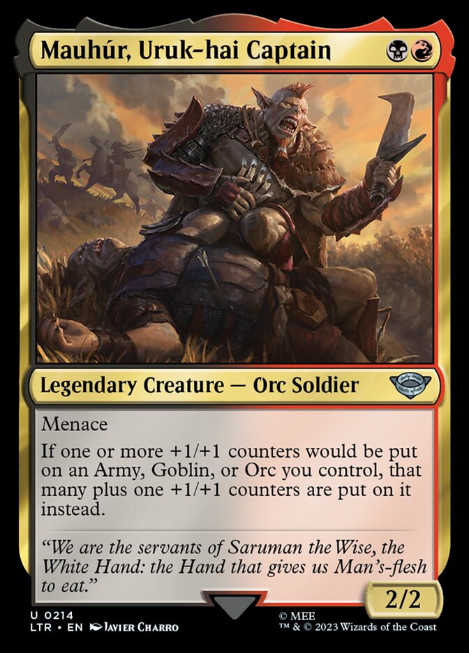 Mauhúr, Uruk-hai Captain (The Lord of the Rings: Tales of Middle-earth)