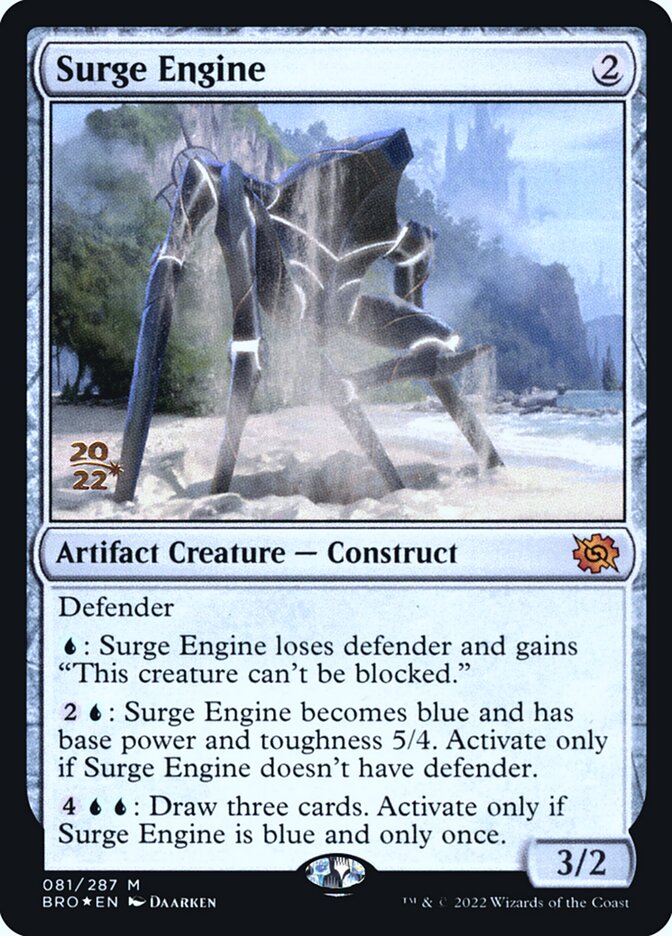Surge Engine (The Brothers' War Promos)