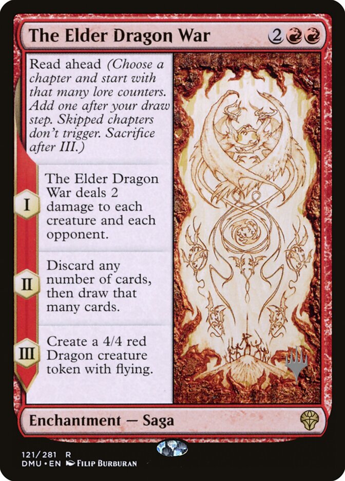 The Elder Dragon War (Dominaria United Promos)