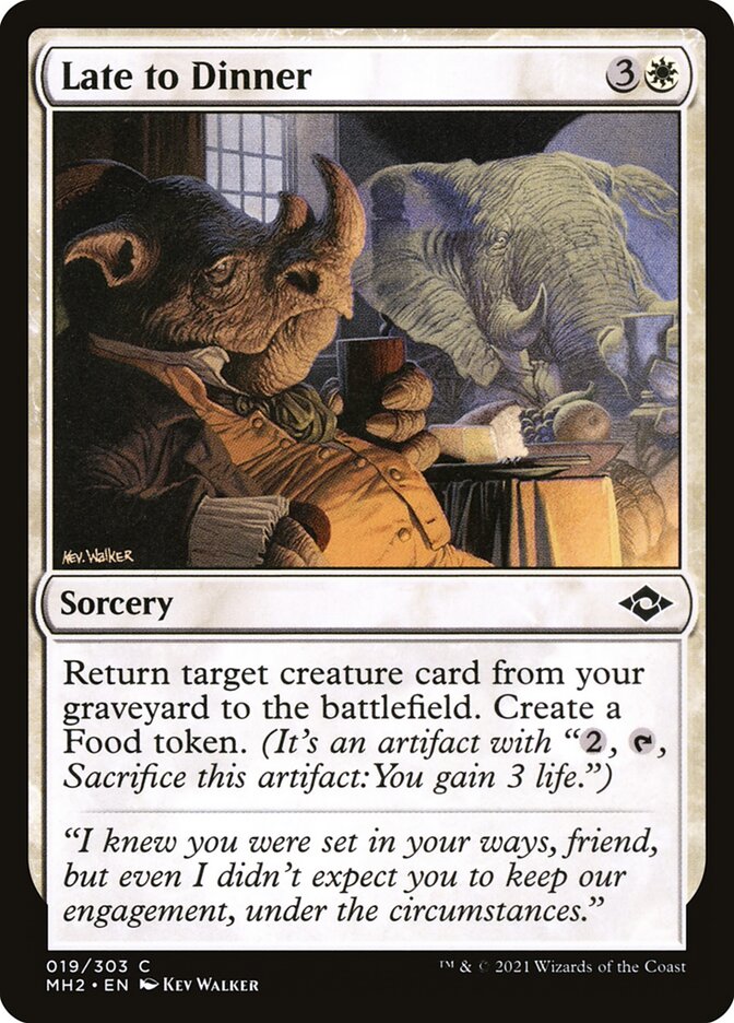 Late to Dinner (Modern Horizons 2)