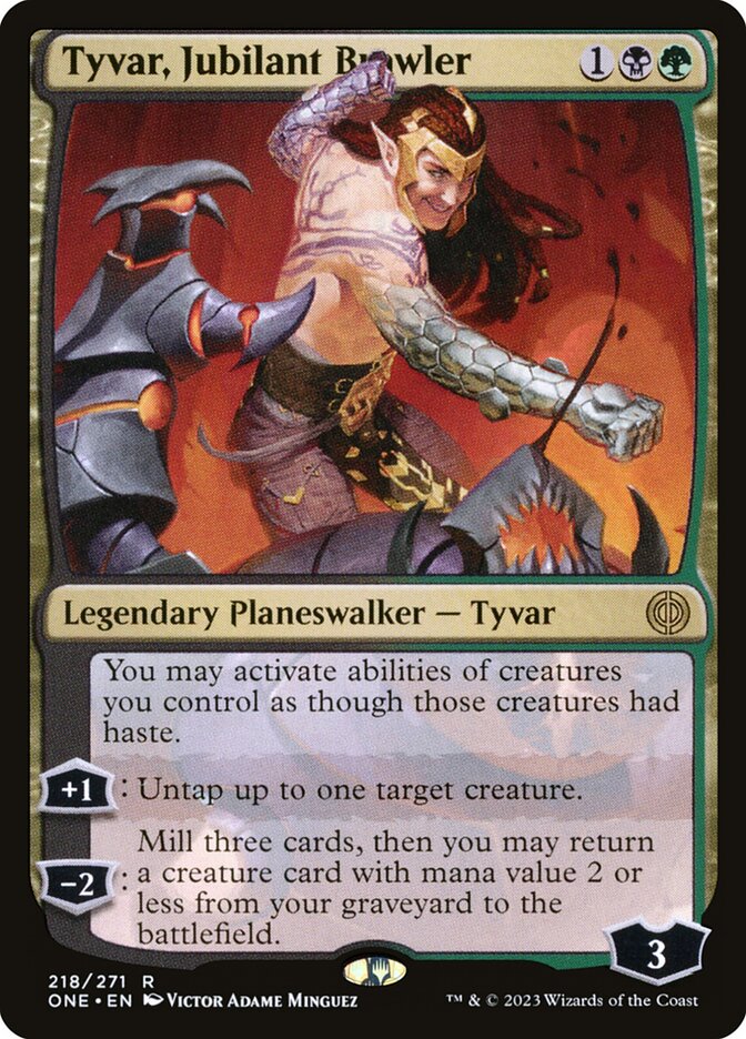 Tyvar, Jubilant Brawler (Phyrexia: All Will Be One)