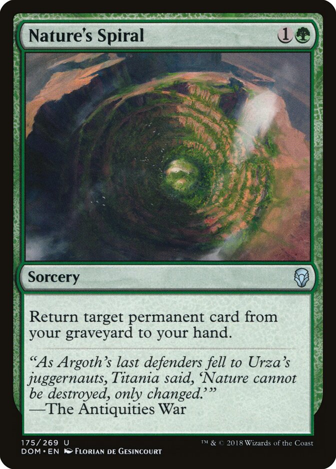Nature's Spiral (Dominaria)