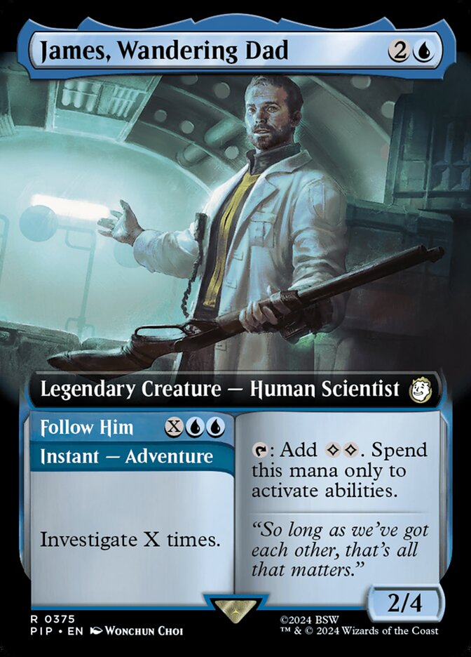 James, Wandering Dad // Follow Him (Fallout)