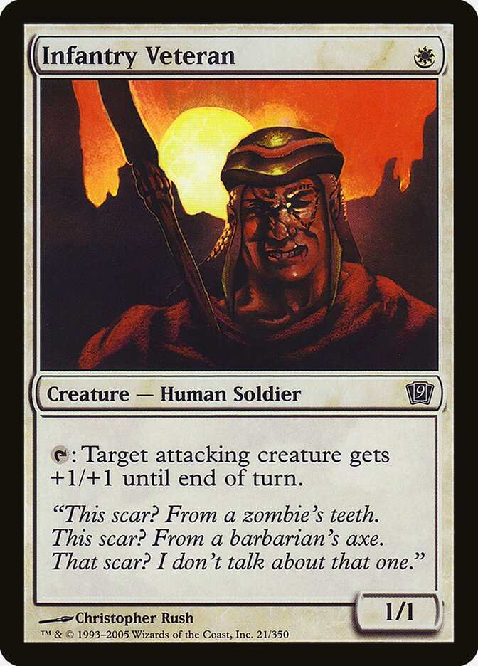 Infantry Veteran (Ninth Edition)