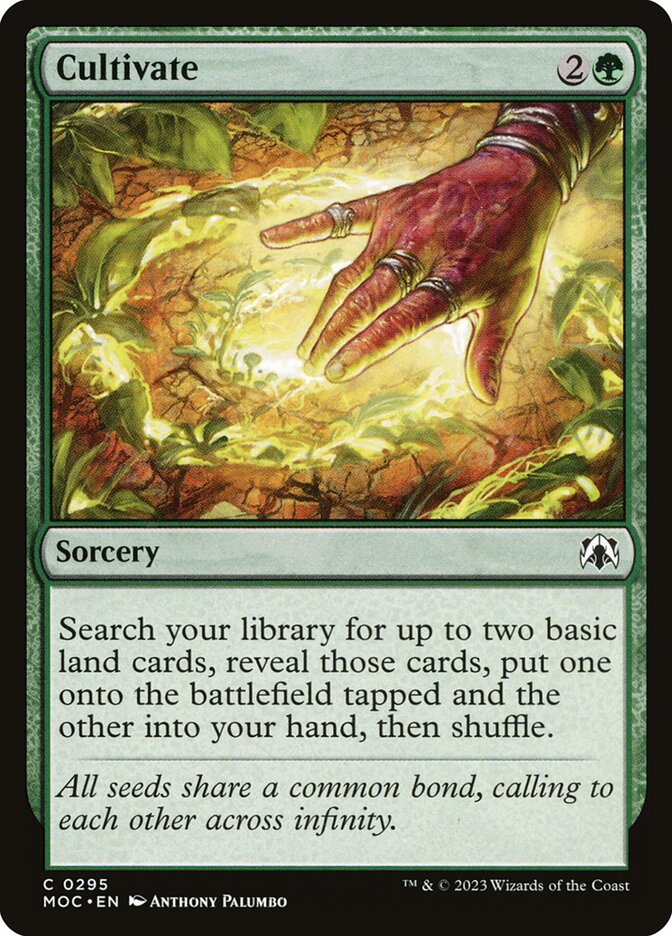 Cultivate (March of the Machine Commander)