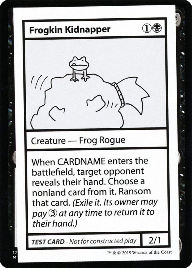 Frogkin Kidnapper (Mystery Booster Playtest Cards 2021)