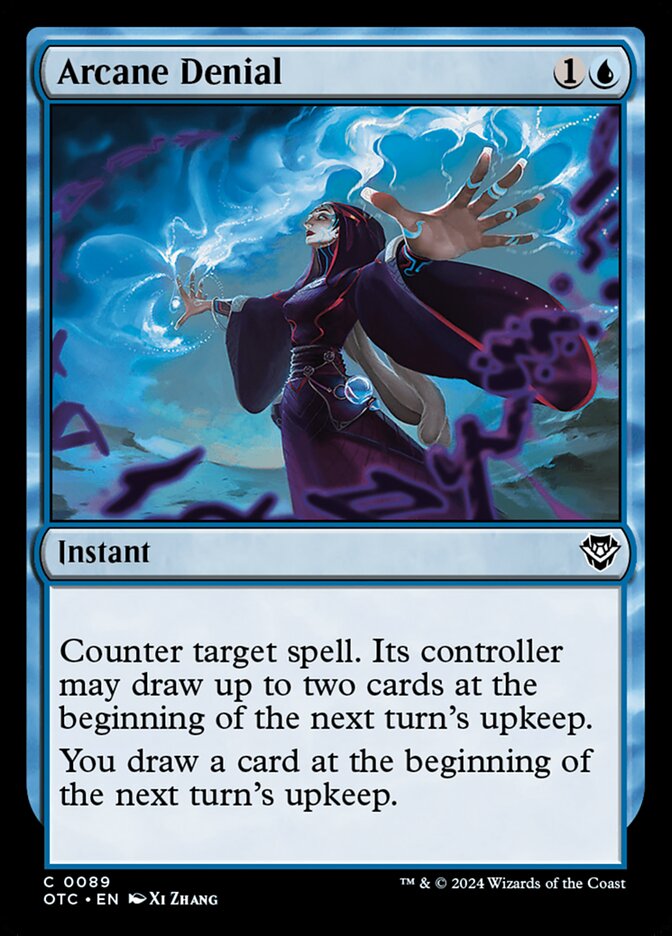 Arcane Denial (Outlaws of Thunder Junction Commander)
