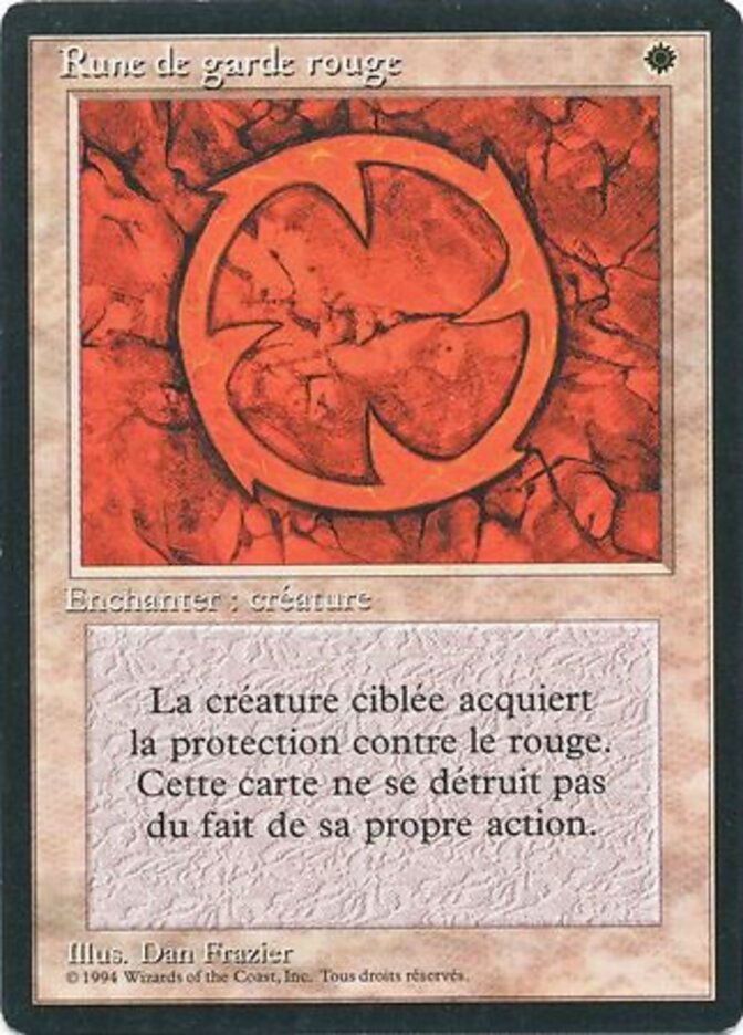 Red Ward (Foreign Black Border)